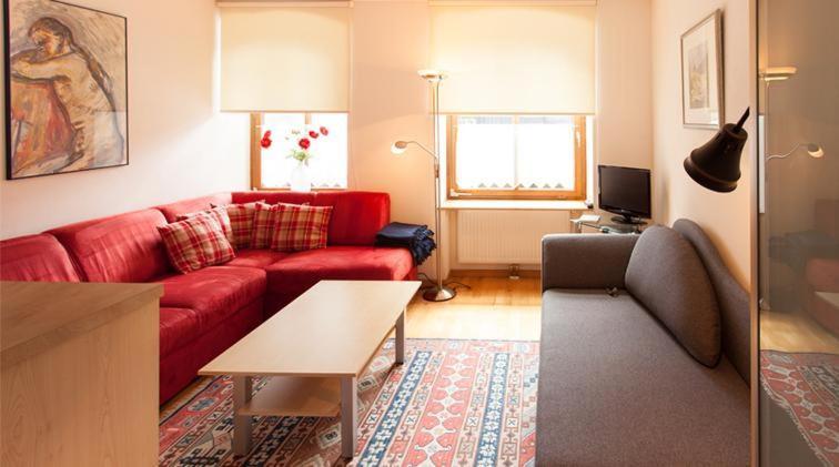 シュルンスHaus An Der Litzアパートメント エクステリア 写真